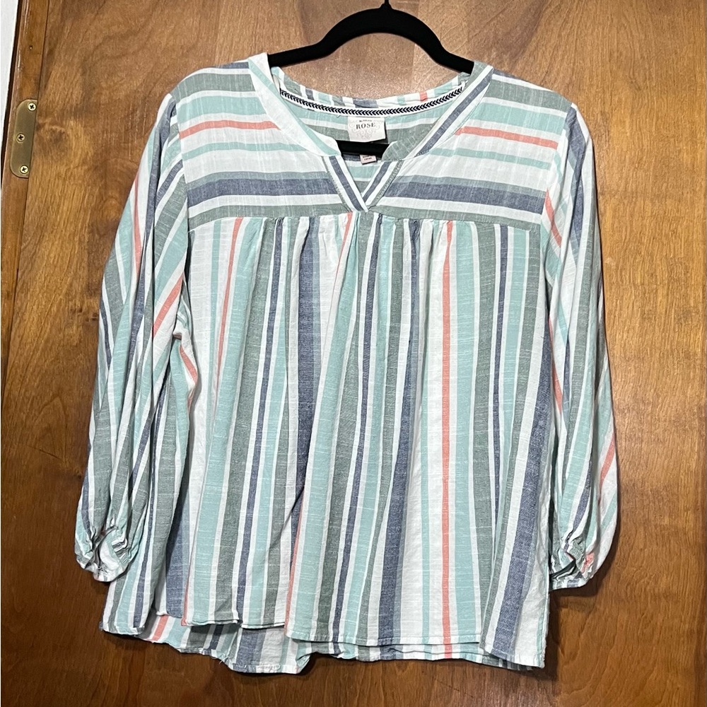 Knox Rose, pullover top, size L